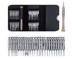 25-delige Torx precisie schroevendraaierset  | Compacte Magnetische schroevendraaiers