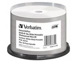 Verbatim DVD-R AZO 4.7GB 16X SP GLOSSY WATERPROOF - Rohling