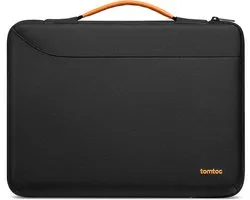 tomtoc Defender-A22 360° beschermende laptophoes voor 13,5-14,4 inch Surface Laptop 6/5/Studio 2/1, Surface Book, waterbestendige en schokbestendige draagtas voor Acer Aspire/Swift, ASUS Vivobook/Zenbook 14