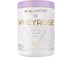 ALLDEYNN WHEYROSE Natural – Whey Protein 500g – 24g eiwit per portie – met DigeZyme® – lactosevrij eiwitpoeder – Nutriworld