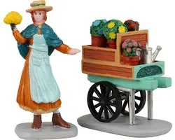 Lemax - Merry's Garden Cart - Kersthuisjes & Kerstdorpen