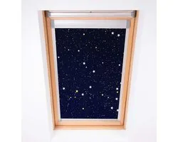 Bloc jaloezieën Skylight Blackout Blind, polyester, marineblauw, CK04