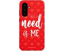 Coque Casetastic Compatible avec Samsung A56 / A36 - Étui Double Couche Protecteur et Élégant - All You Need is Me