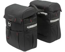 New Looxs Vigo Racktime Double Sacoche Détachable - 37 litres - Noir