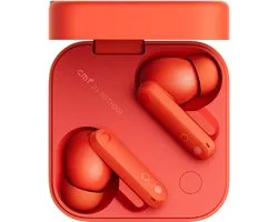 CMF by Nothing Buds Pro 2 - Draadloze Oordopjes met Smart Dial - 50dB Noise Cancelling - Oranje (Orange)