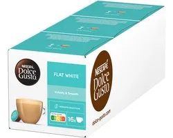 NESCAFÉ® Dolce Gusto® Flat White - 3 boîtes de 16 capsules pour 48 tasses