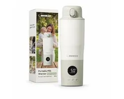 Numsy Chauffe-biberon portable Heat & Go Pro - Chauffe-biberon sans fil - Chauffe-lait bébé