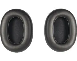 Somstyle Oorkussens Geschikt Voor Jabra Elite 85h Wireless – 2 Stuks – Eiwitleer – Zwart