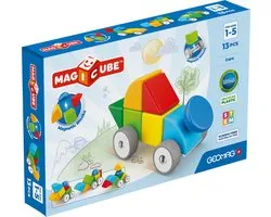 Geomag | Magicube Blocs Voitures recyclées 13 pièces