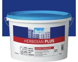 Herbol Herboxan Plus-Zeer diffuseerbare siloxaan facade/gevelverf voor resultaten van hoge kwaliteit-12.5l Wit.