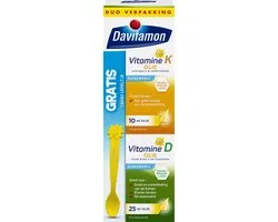 Davitamon Baby Eerste Vitamines – Vitamine D3 olie en Vitamine K Olie - 25ml + 10ml