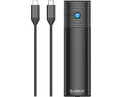 Orico Dual Protocol behuizing voor M.2 NVMe PCIe + M.2 SATA SSD (max. 80 mm) - USB3.1 / zwart
