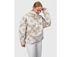 Brunotti Powchou-Print Dames Fleece | Polar Fungi