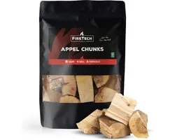 FireTech - Appel Chunks 1 KG - Rookhout - Chunks - BBQ