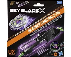 Beyblade X, Pack Lanceur Victory avec Toupie d'Attaque à Rotation Droite, T-shirts de Combat, 8 ans et plus