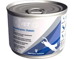 TROVET Hypoallergenic RRD (Rabbit) Kat - 12 x 200 gr blikjes