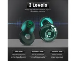 Reset noise reducing adaptable earplugs