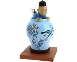 Moulinsart - Kuifje - Tintin - Beeld Kuifje in vaas