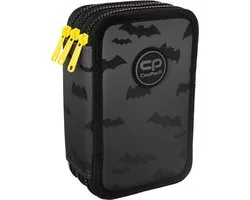 CoolPack - Pennenzak - Pennenetui - pennenetui met accessoires - 3 vakken - Zwart
