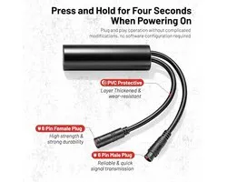 New Tuning Chip Unlock-kabel voor Segway Ninebot ZT3 ProD, kabelaccessoires, speciale kabel voor 35-40 km/u - ShopVlot