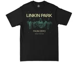Linkin Park Official Merch Linkin Park From Zero Blurry Portrait Tour Tee uniseks-volwassene Standaard