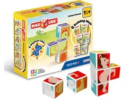 Geomag Giochi Preziosi Magicube - Animaux Amis (4 Cubes)