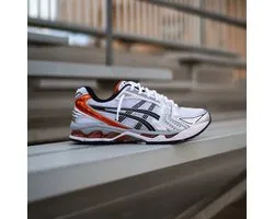 ASICS Gel-Kayano 14 White Piquant Orange