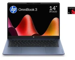 HP OmniBook 3 14-hz0039nbx - Ordinateur portable Copilot+ - 14 pouces - Snapdragon X - 8 Go/512 Go