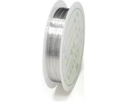 EPIN | Koperdraad | ijzerdraad | Metaaldraad | Voor Het Maken Van Bijvoorbeeld Sieraden | ijzer Kleurig | 0.5MM