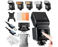 Godox iT32 + X5F TTL-cameraflitser voor FUJIFILM, GN18, HSS, 2,4 GHz
