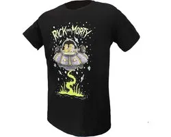T-shirt Rick et Morty Space Cruiser - Merchandise officielle - XL
