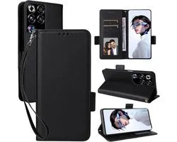 Protective Case for RedMagic 11S Pro/RedMagic 11S Pro+ PU Leather with Card Compartment, Flip Leather Case with Stand - ShopVlot