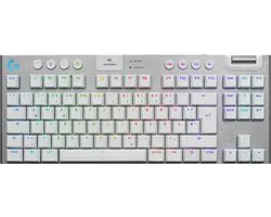 Logitech G G915 X LIGHTSPEED toetsenbord Gamen USB + RF Wireless + Bluetooth QWERTZ Duits Wit