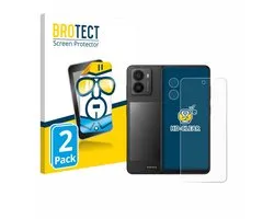 BROTECT - Screenprotector voor Xplora HMD Fusion X1 (Voor+Camera) - Folie Beschermfolie transparant 2 Stuks
