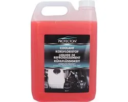 Protecton Complete Bescherming Koelvloeistof - G12/G12+ - Mengbaar met alle soorten en kleuren koelvloeistof - Optimale koeling van de motor in zomer en winter - Geeft bescherming tot -26°C - Tast geen lak, rubber of metal aan - 5 Liter