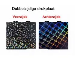 Bouwplaat voor Bambu Lab A1 Mini Getextureerde PEI dubbelzijdig 184x184mm