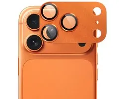ScreenArmor Lens Shield iPhone 17 Pro Camera Protector – Oranje – Premium Aluminium Lensbescherming