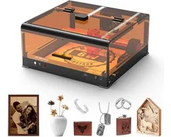 ATOMSTACK A6 Pro Ultra Laser Graveermachine - met B3 Laserkast en Camera - 600 mm/s Graveersnelheid - Armor Chain Design - Eye Protection - Laser Cutter - Laser Snijmachine - Lasergraveermachine - Graveren