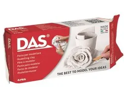 DAS luchthardende boetseerklei wit, 12 x 1000 gram