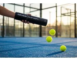 Better Balls Life Extender – Automatische drukregelaar voor padel- en tennisballen – Drukregelaar padelballen – Drukregelaar tennisballen - Pressure regulator - Ball pressurizer – USB-C oplaadbaar – Aluminium – Ballen 5-7x langer langer goed