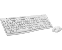 Logitech MK295 Silent Wireless Combo toetsenbord RF Draadloos QWERTY US International Wit
