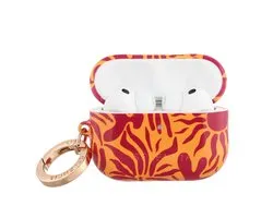 Selencia Vivid Case - Étui adapté pour AirPods Pro 3 - Tropical Vibes Apricot