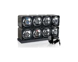 Beco - Watchwinder - Starter Set Boxy Fancy Brick carbon 8 - 70002/124