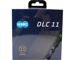 KMC X11 DLC Fietsketting 11 speed - Zwart/Groen
