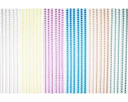 Rideau anti-mouches multicolore 2Lif Saba - 93x 220 cm