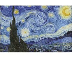 Educa legpuzzel Starry Night miniatuur 1000 stukjes kunst puzzel.