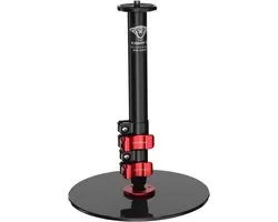 IFOOTAGE Cobra 2 RB-A200 Professionele Camera Aluminium Monopod met Ronde, Studio Monopod, Gewogen Basis en Instelbare Hoogte, Vloerstandaard, Lichtstatief, Sokkeldiameter: 20cm
