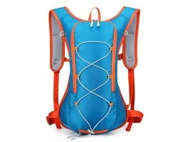 Lichtgewicht hydratatierugzak, 12L waterdichte fietsrugzakken, reflecterende fietsrugzak met helmhouder, waterrugzak voor fietsen, hardlopen, wandelen en klimmen