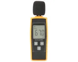 carmdering - Decibelmeter - Geluidsmeter - Decibel Meetapparaat - 30-130 dBA, ±1,5 dB, 31,5Hz-8KHz - A-gewogen, auto bereik, max hold - Met achtergrondverlichting, auto power-off - Voor geluidsmonitoring en veiligheidstesten