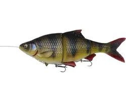 Savage Gear 4D Line thru Roach - Slow Sinking Perch - 32cm - 420g - Swimbait - Rood